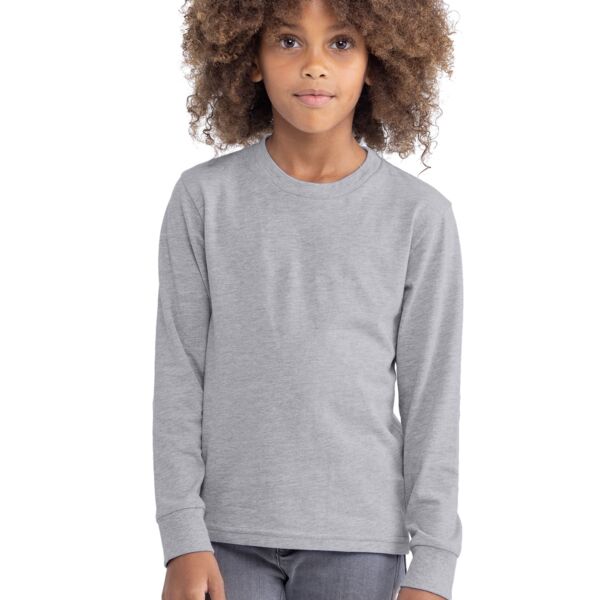 Youth Cotton Long Sleeve Tee Thumbnail