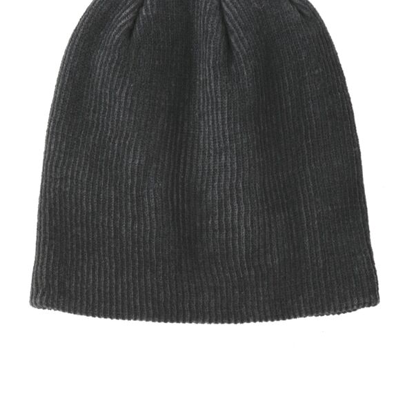 Rib Knit Slouch Beanie Thumbnail