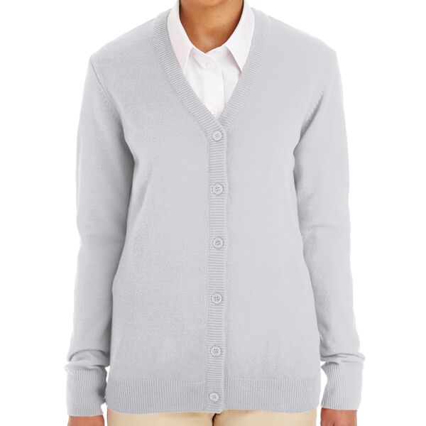 Ladies' Pilbloc™ V-Neck Button Cardigan Sweater Thumbnail