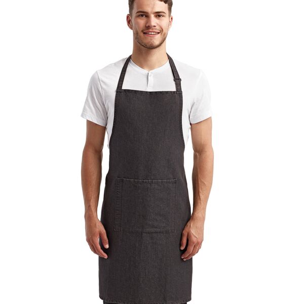 Unisex 'Colours' Sustainable Pocket Bib Apron Thumbnail