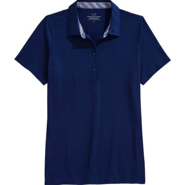 Vineyard Vines Women's Short Sleeve Pique Polo Thumbnail
