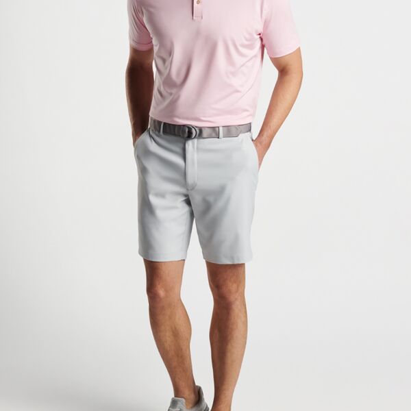 Peter Millar Men's Solid Performance Polo - Self Collar Thumbnail