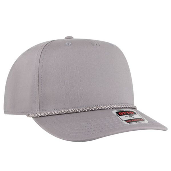 OTTO CAP 5 Panel Mid Profile Baseball Cap Thumbnail