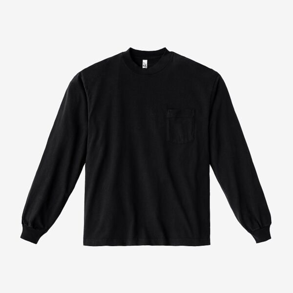 Long Sleeve Garment Dye Pocket T-Shirt Thumbnail
