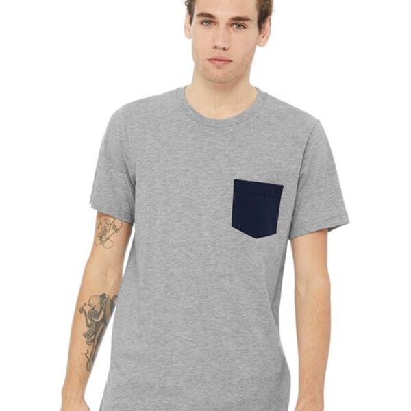 Mens Jersey Short-Sleeve Pocket T-Shirt Thumbnail