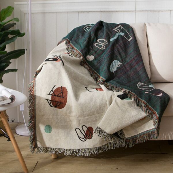 Frayed Woven Blanket Thumbnail