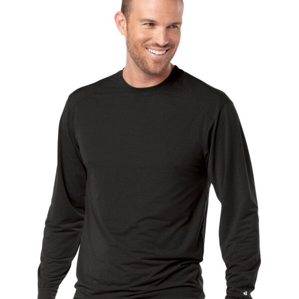B-Tech Cotton-Feel Long Sleeve T-Shirt Thumbnail